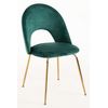 Silla Dawa Gold Terciopelo - Verde