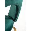 Silla Dawa Gold Terciopelo - Verde