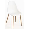 Silla Mykle De Polipropileno 85*46*38 Cm - Blanco