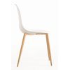 Silla Mykle De Polipropileno 85*46*38 Cm - Blanco