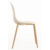 Silla Mykle De Polipropileno 85*46*38 Cm - Beige