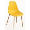 Silla Mykle De Polipropileno 85*46*38 Cm - Amarillo