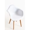 Pack 2 Sillas Belu De Polipropileno 83*48*43 Cm - Blanco