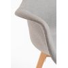 Pack 4 Sillas Belu Tela De Tela 83*48*43 Cm - Gris