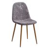 Silla Yanwel De Tela 86*43*39 Cm - Gris