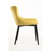 Silla Sanda Terciopelo De Terciopelo 88*52*40 Cm - Amarillo