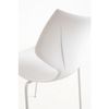 Silla Plecy De Polipropileno 78*43*40 Cm - Blanco