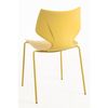 Silla Plecy De Polipropileno 78*43*40 Cm - Amarillo