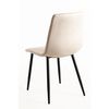 Silla Liny Terciopelo De Terciopelo 86*40*37 Cm - Beige