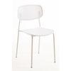 Silla Piki De Polipropileno 79*39,30*40.50 Cm - Blanco