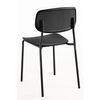 Silla Piki De Polipropileno 79*39,30*40.50 Cm - Negro