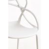 Silla Lowa De Polipropileno 82*49*39 Cm - Blanco