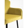 Silla Dalye Terciopelo De Terciopelo 97*55*45 Cm - Amarillo