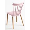 Silla Leka De Polipropileno 82*44*54 Cm - Rosa