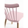 Silla Leka De Polipropileno 82*44*54 Cm - Rosa