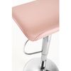 Taburete Tim De Polipiel 85*39*39 Cm - Rosa