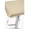 Taburete Tim De Polipiel 85*39*39 Cm - Beige