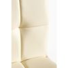 Pack 4 Taburetes Casper De Polipiel 105*44*40 Cm - Beige