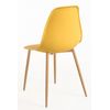 Pack 4 Sillas Mykle De Polipropileno 85*46*38 Cm - Amarillo