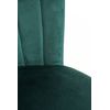 Pack 6 Sillas Luk Terciopelo De Terciopelo 77.50*46*41 Cm - Verde