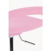 Pack 2 Taburetes Dok De Polipropileno 85*39*39 Cm - Rosa