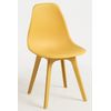 Pack 4 Sillas Kelen Suprym De Polipropileno 82*46.50*39 Cm - Amarillo