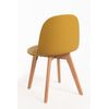 Silla Munay De Polipropileno,polipropileno Y Polipiel 82*44*51 Cm - Amarillo