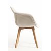 Silla Belu Terciopelo De Tela 81*62.50*45 Cm - Beige