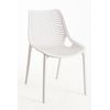 Silla Kusin De Polipropileno 83.50*50*46 Cm - Blanco