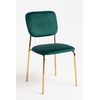 Silla Selin Golden Terciopelo - Verde