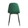 Silla Teok Black Terciopelo - Verde