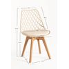 Silla Mima - Beige