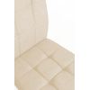 Pack 4 Sillas Lan Tela De Tela 96*40*40.50 Cm - Beige