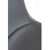 Silla Dami De Polipropileno,polipropileno Y Polipiel 82*49*43 Cm - Gris Oscuro