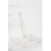 Pack 6 Sillas Plazi De Polipiel 86*43*39 Cm - Blanco