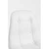 Pack 6 Sillas Plazi De Polipiel 86*43*39 Cm - Blanco