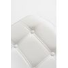 Pack 6 Sillas Plazi De Polipiel 86*43*39 Cm - Blanco