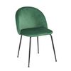 Pack 2 Sillas Black Dalnia Terciopelo De Terciopelo 86*46*40 Cm - Verde