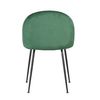 Pack 2 Sillas Black Dalnia Terciopelo De Terciopelo 86*46*40 Cm - Verde