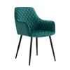 Silla Celi Terciopelo De Terciopelo 82*55*60 Cm - Verde