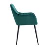 Silla Celi Terciopelo De Terciopelo 82*55*60 Cm - Verde