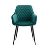 Silla Celi Terciopelo De Terciopelo 82*55*60 Cm - Verde