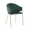 Silla Elegan Terciopelo - Verde