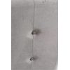 Cabecero Buttons Terciopelo Para Camas De 135 Cm - Gris