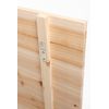 Cabecero Lyna Madera Para Camas De 135 Cm - Madera Natural