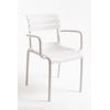 Silla Lamix Con Brazos - Blanco