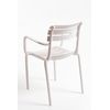 Silla Lamix Con Brazos - Blanco