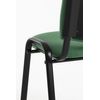 Pack 4 Sillas Ofis De Tela 78*68*58 Cm - Verde