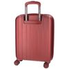 Maleta De Cabina Extensible Rígida 55cm Movom Wood Roja