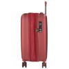 Maleta De Cabina Extensible Rígida 55cm Movom Wood Roja